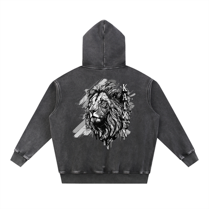 KING LION HOODIE - BLACK