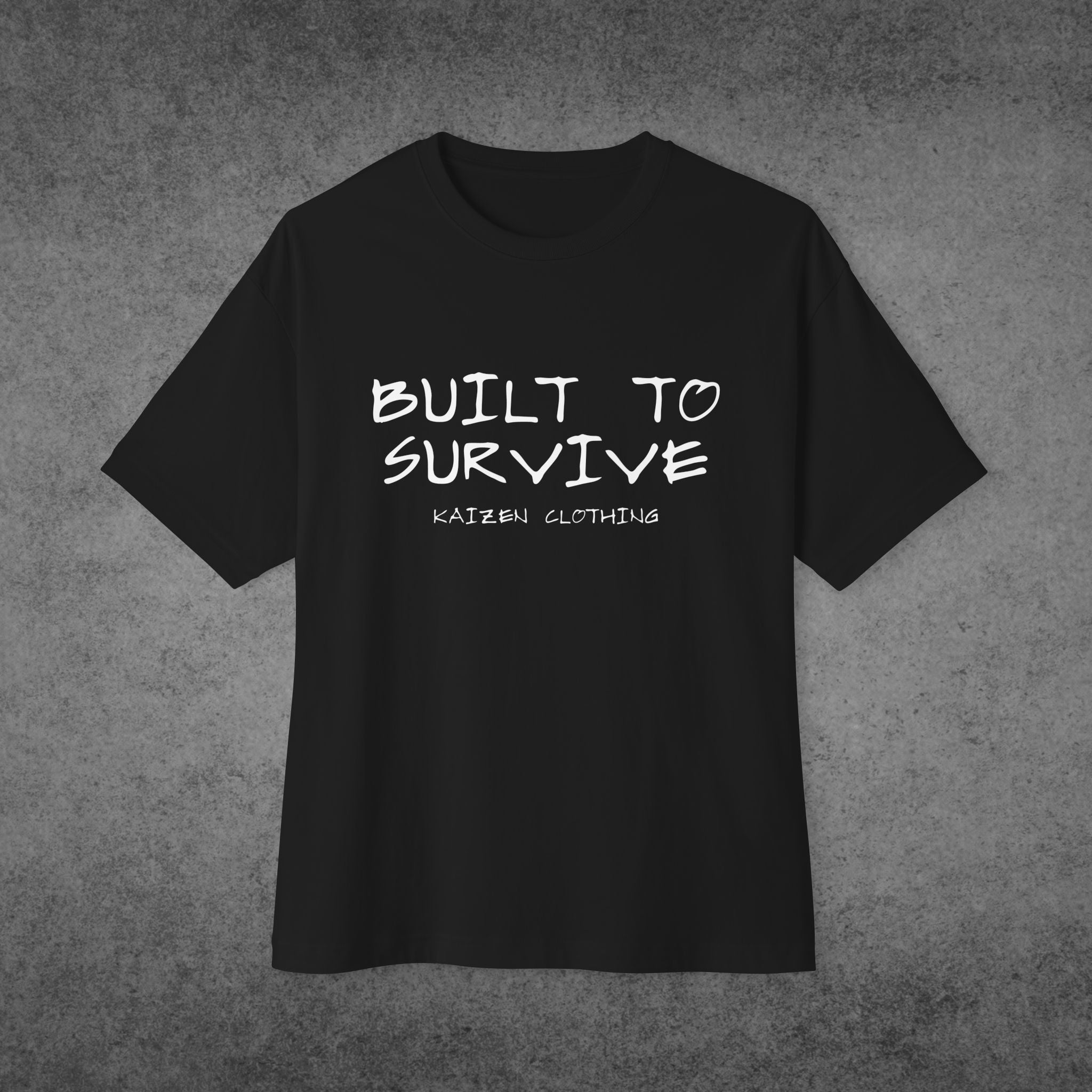 LONE WOLF SURVIVE - OVERSIZED TEE