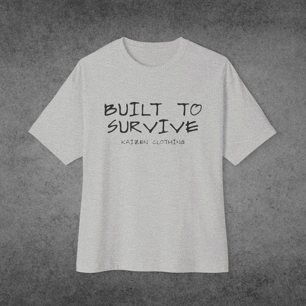 LONE WOLF SURVIVE - OVERSIZED TEE