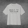 LONE WOLF SURVIVE - OVERSIZED TEE