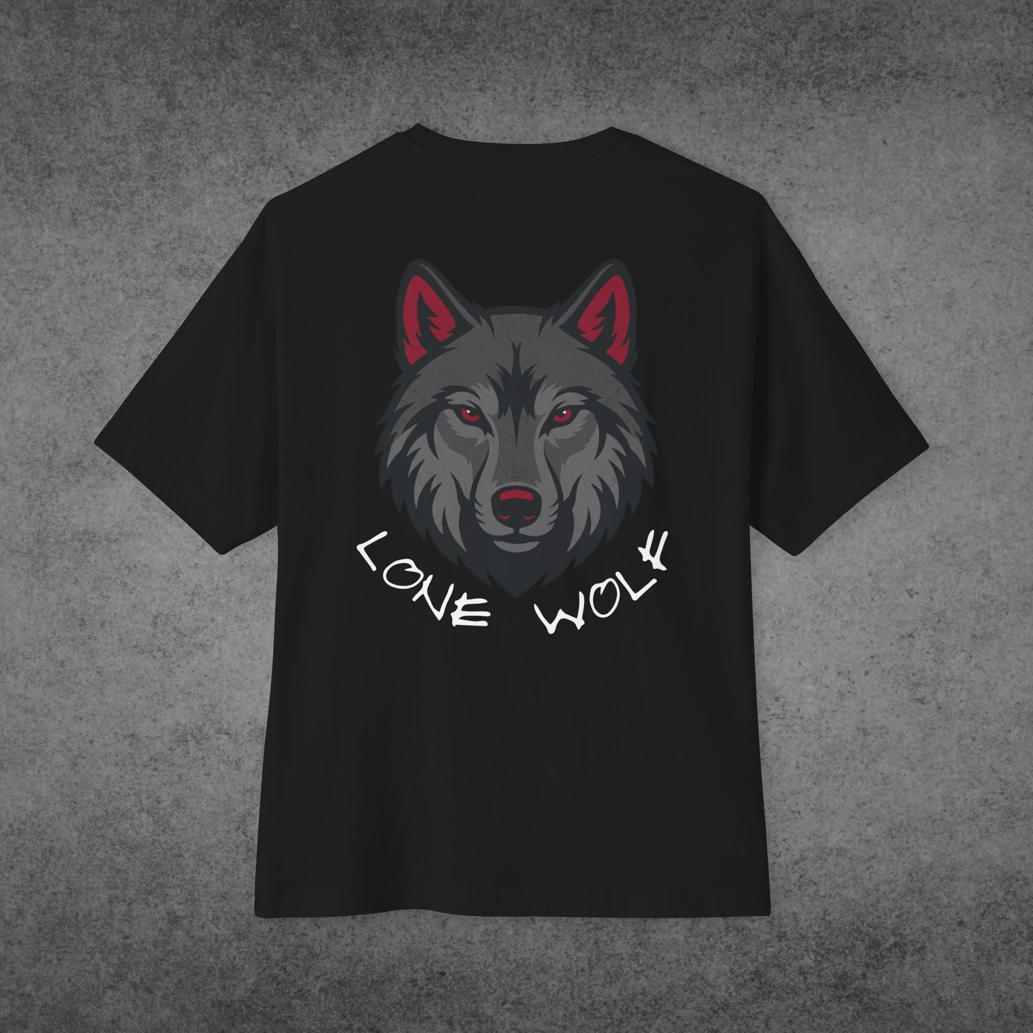 LONE WOLF SURVIVE - OVERSIZED TEE