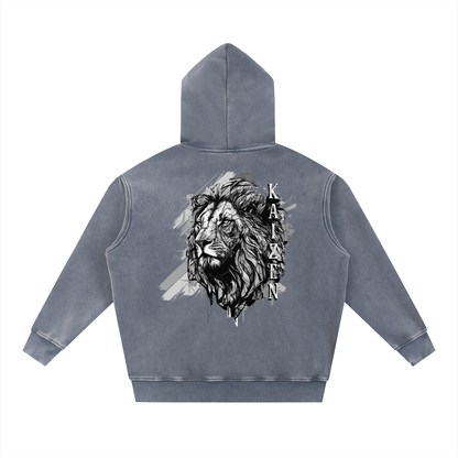 KING LION HOODIE - BLUE